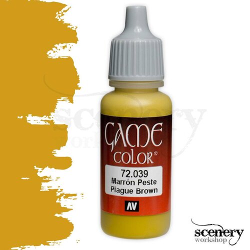 Vallejo Game Color Plague Brown - 17ml - 72039