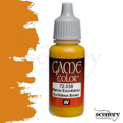 Vallejo Game Color Scrofulous Brown - 17ml - 72038