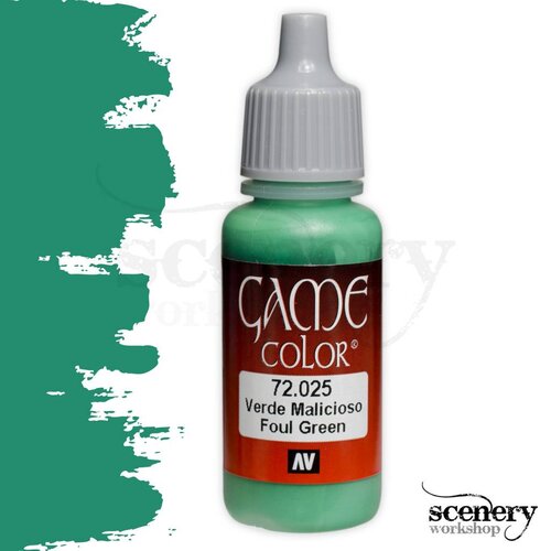 Vallejo Game Color Foul Green - 17ml - 72025