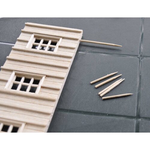 Scenery Workshop Balsahout 0,6mm x 20cm x 10cm  -5x - SWBA-20-10-5-06