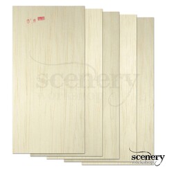 Balsahout 0,8mm x 20cm x 10cm - 5x - SWBA-20-10-5-08