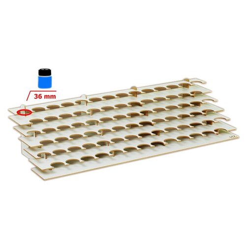 Hobbyzone Large Paint Stand - 36mm potjes groot verfrek - S2b