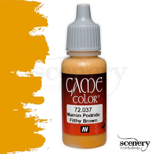 Vallejo Game Color Filthy Brown - 17ml - 72037