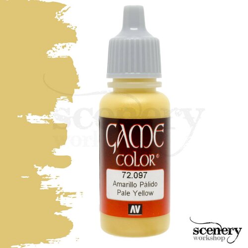 Vallejo Game Color Pale Yellow - 17ml - 72097