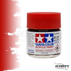 Clear Red - X-27 - 23ml - TAM 81027