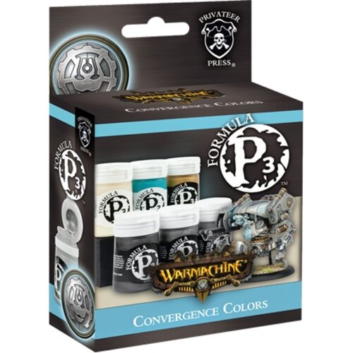 Privateer Press Formula P3 - Convergence of Cyriss Colors - P3 Paint - 6 kleuren - 18ml - PIP93117