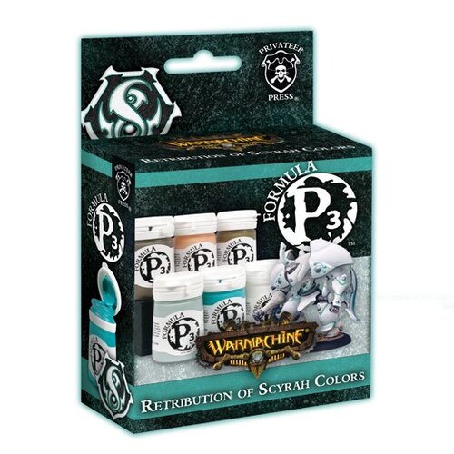Privateer Press Formula P3 - Retribution of Scyrah Colors - P3 Paint - 6 kleuren - 18ml - PIP93115