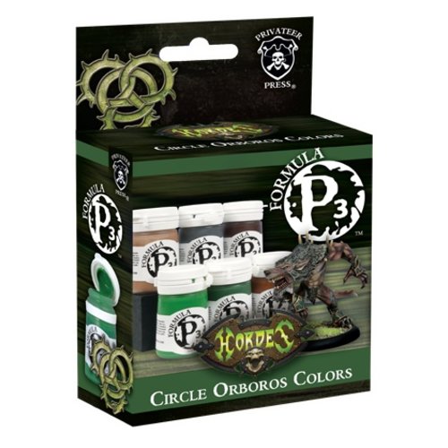 Privateer Press Formula P3 - Circle Orboros Colors - P3 Paint - 6 kleuren - 18ml - PIP93084
