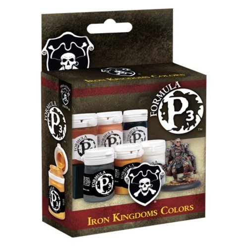 Privateer Press Formula P3 - Iron Kingdoms Colors - P3 Paint - 6 kleuren - 18ml - PIP93006