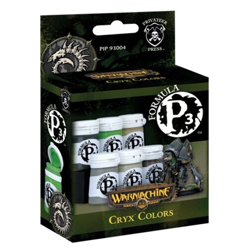 Privateer Press Formula P3 - Cryx Colors - P3 Paint - 6 kleuren - 18ml - PIP93004