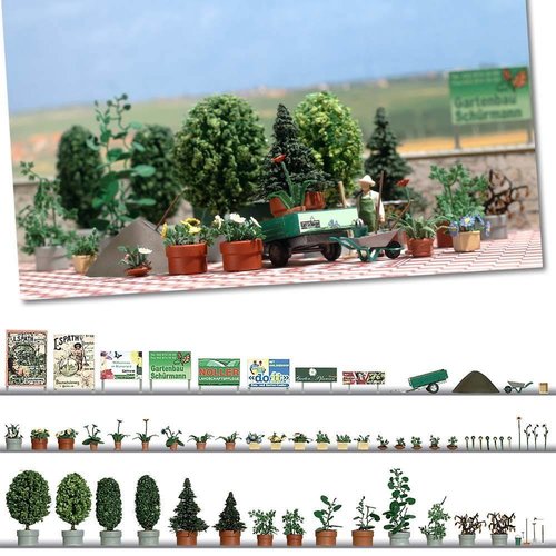 Busch Plants set - HO 1211