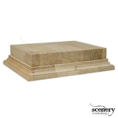 10x13cm diorama sokkel op voet - Sockelmacher_StandSock10x13