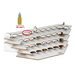 Corner Paint Stand - 25mm potjes verfrek - S1Ns