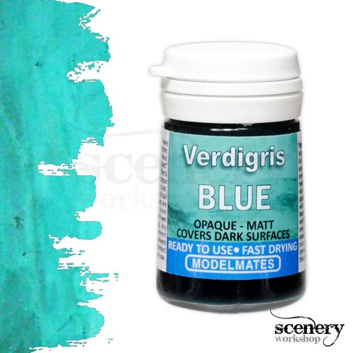 Modelmates Verdigris - Blue - 18ml  - MOM49325