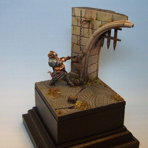 Sockelmacher 4x4cm sokkel op voet - Sockelmacher_StandSock4x4x4