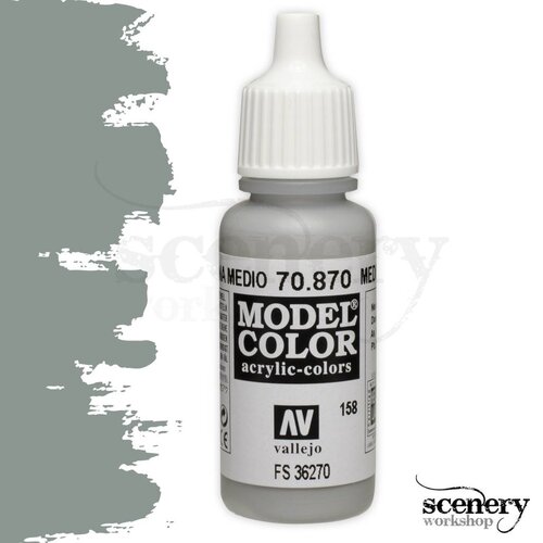 Vallejo Model Color Medium Sea Grey - 17ml - 70870