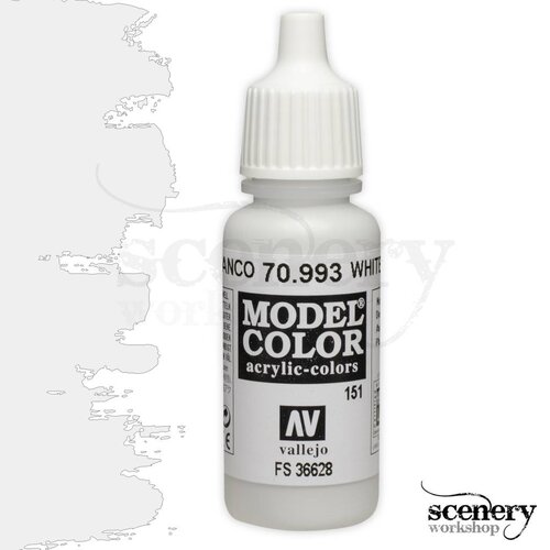 Vallejo Model Color White Grey - 17ml - 70993