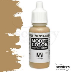 Model Color Green Ochre - 17ml - 70914