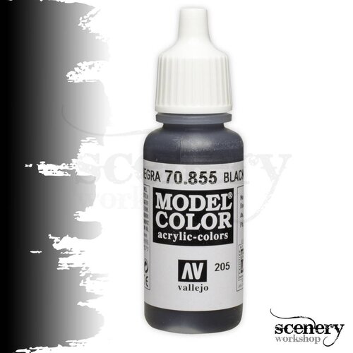 Vallejo Model Color Black Glaze - 17ml - 70855