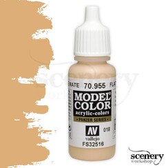 Model Color Flat Flesh - Panzer Series - 17ml - 70955