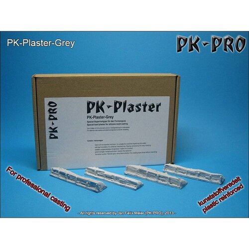 PK-Pro Gips grijs - Casting Plaster - CP-PK-P-Grey