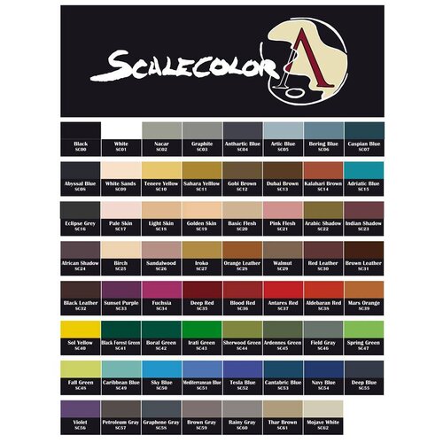 Scale 75 Scalecolor Collection - 63 kleuren - 17ml - SSE-000