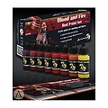 Scale 75 Blood and Fire - Red Paint Set - 8 kleuren - 17ml - SSE-005