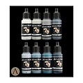 Scale 75 NMM Paint Set Steel - 8 kleuren - 17ml - SSE-001