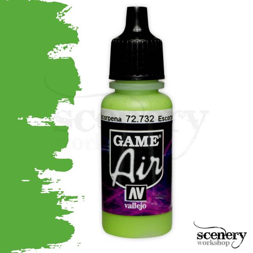 Vallejo Game Air Scorpy Green - 17ml - 72732