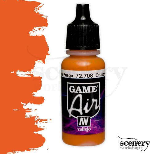 Vallejo Game Air Orange Fire - 17ml - 72708
