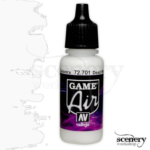 Vallejo Game Air Dead White - 17ml - 72701