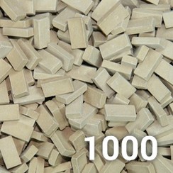 Dark beige brick 1:35 - 1000x - 23049
