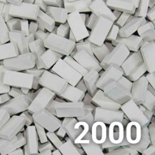 Juweela Light grey brick 1:35 - 2000x - 23010