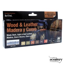 Model Color Wood and Leather - 8 colors - 17ml - 70182