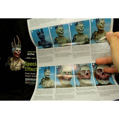 Vallejo Game Effects Special Effects Set - 8 colors - 17ml - 72213