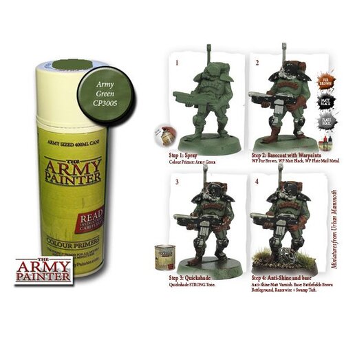 The Army Painter Army Green - Colour Primer - CP3005