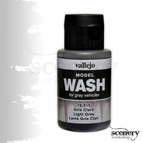 Vallejo Model Wash Light Grey - 35ml - 76515