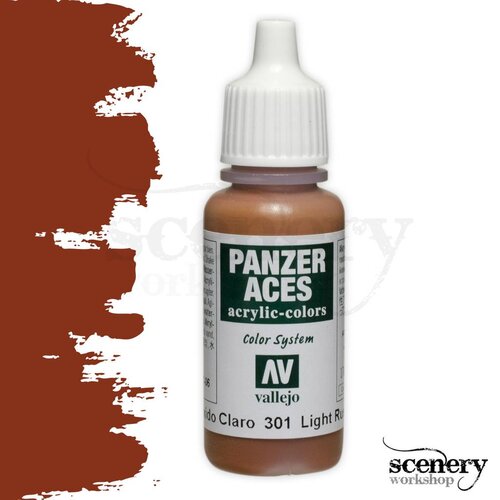 Vallejo Panzer Aces Light Rust - 17ml - 70301