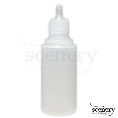 Model Craft Eyedropper Bottle witte dop leeg - POL1017 - 1/4