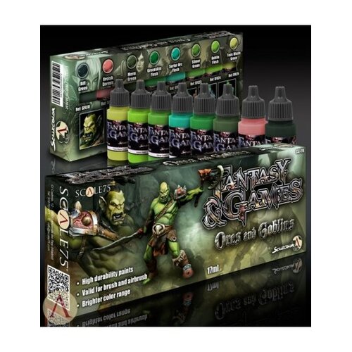 Scale 75 Orcs and Goblins - Fantasy & Games - 8 kleuren - 17ml - SSE-016