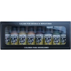 Model Air Panzer Colors - 8 colors - 17ml - 71177