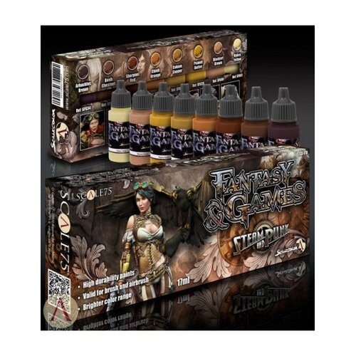 Scale 75 Steam and Punk - Fantasy & Games - 8 kleuren - 17ml - SSE-018