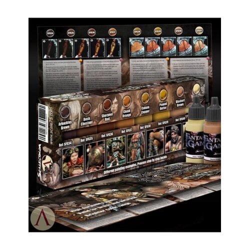 Scale 75 Steam and Punk - Fantasy & Games - 8 colors - 17ml - SSE-018