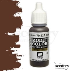 Model Color German Cam. Black Brown - Panzer Series - 17ml - 70822