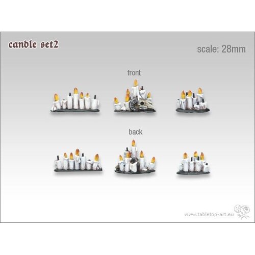Tabletop-Art Candle Set 2 - TTA600027