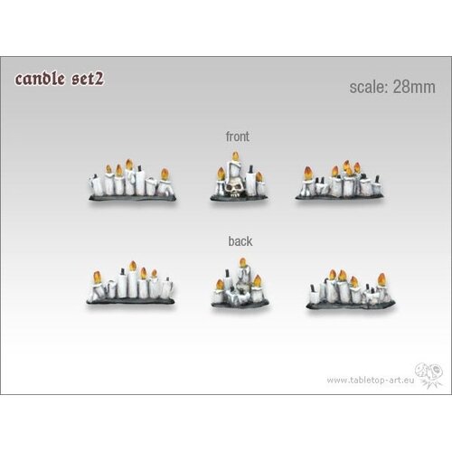 Tabletop-Art Candle Set 2 - TTA600027