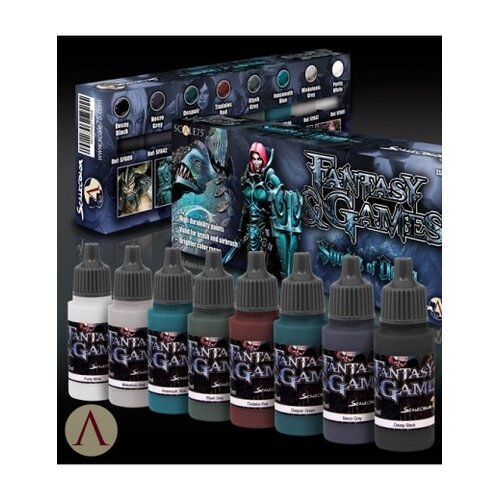 Scale 75 Shades of Doom - Fantasy & Games - 8 colors - 17ml - SSE-019
