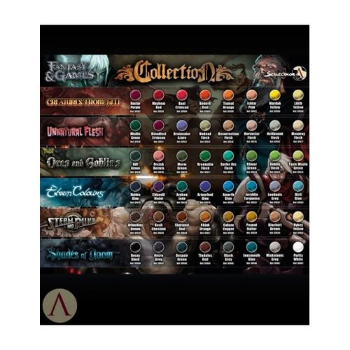 Scale 75 Fantasy & Games Collection - 48 colors - 17ml - SSE-020