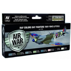 Model Air WWII RAF Day Fighters Colors - 8 kleuren - 17ml - 71162
