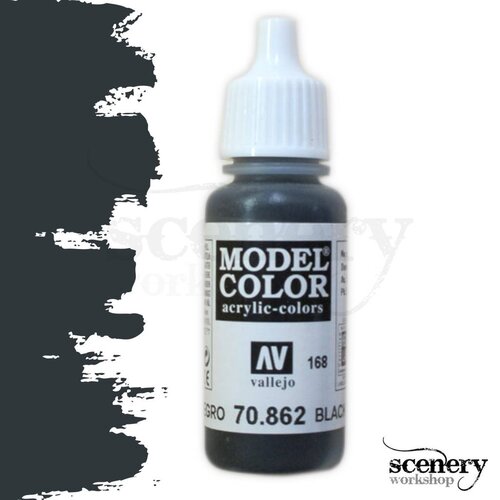 Vallejo Model Color Black Grey - 17ml - 70862